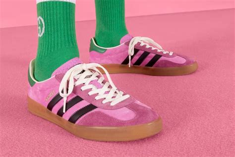 adidas samba rose gucci|adidas x gucci sandals.